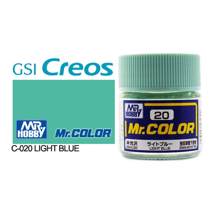 Sơn mô hình Mr.hobby color Blue series (các tông màu blue) paint lacquer C-series