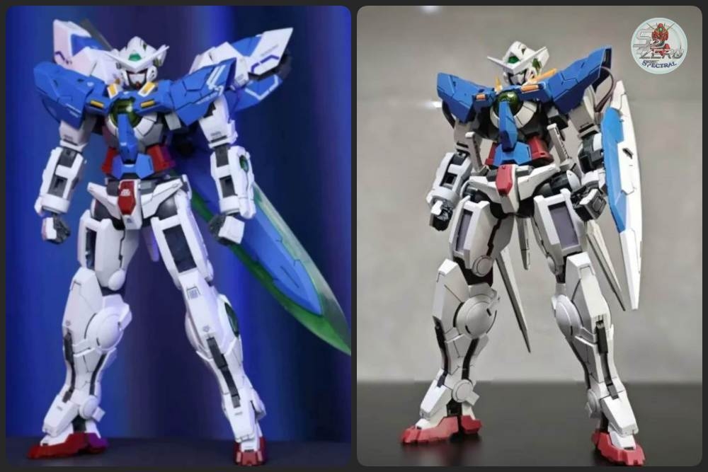 Mô hình lắp ráp MG 1/100 gundam Exia - Devise - repair R1 WG model
