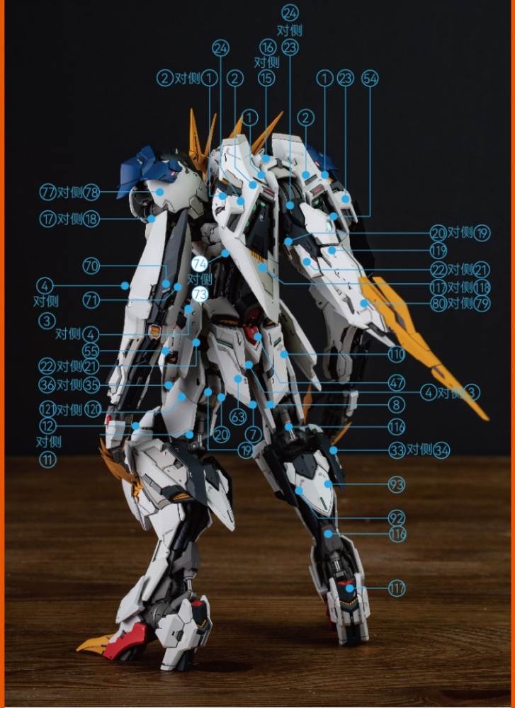 Decal nước dán Barbatos Lupus Rex Wolf King các loại - Water sticker