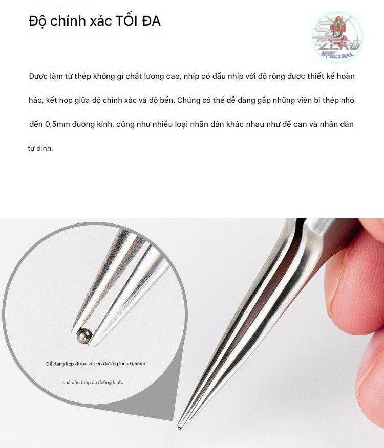 Nhíp gắp mô hình Strong Precision Tweezers RT-HD01 HD02 - RAY Studio