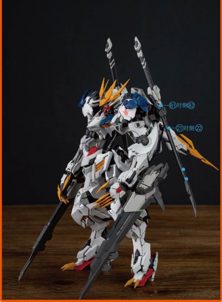 Decal nước dán Barbatos Lupus Rex Wolf King các loại - Water sticker