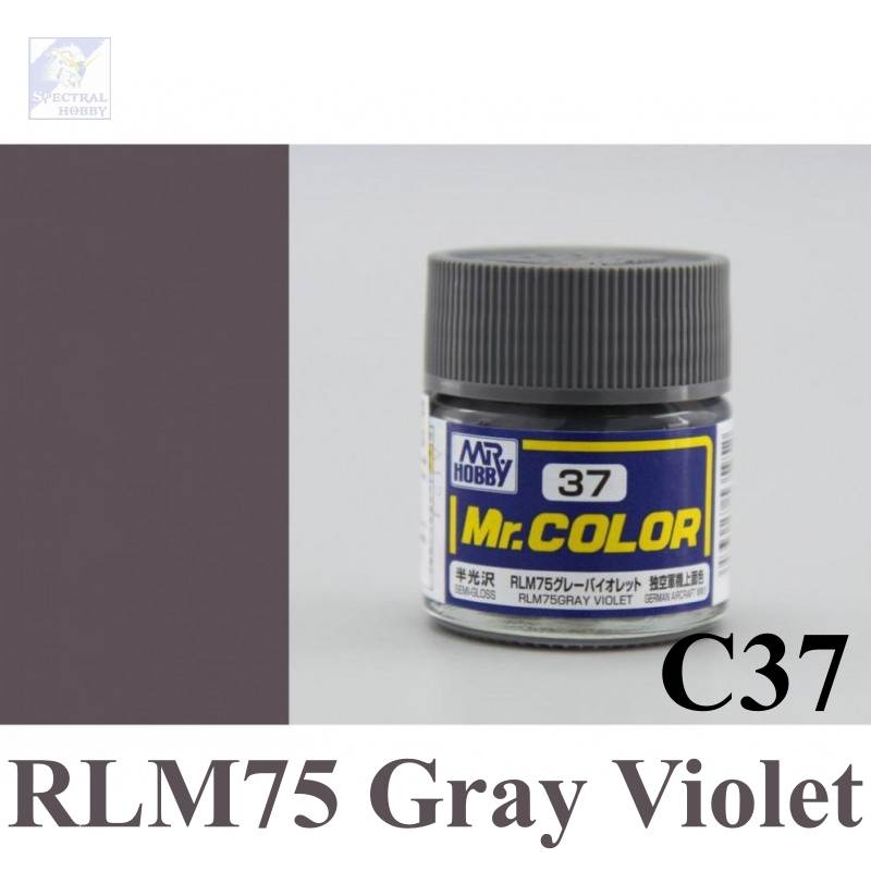 Sơn mô hình Mr.hobby color Gray series (các tông màu xám) paint lacquer C-series