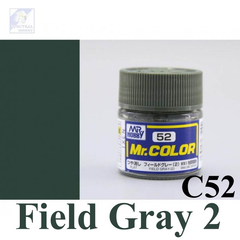 Sơn mô hình Mr.hobby color Gray series (các tông màu xám) paint lacquer C-series