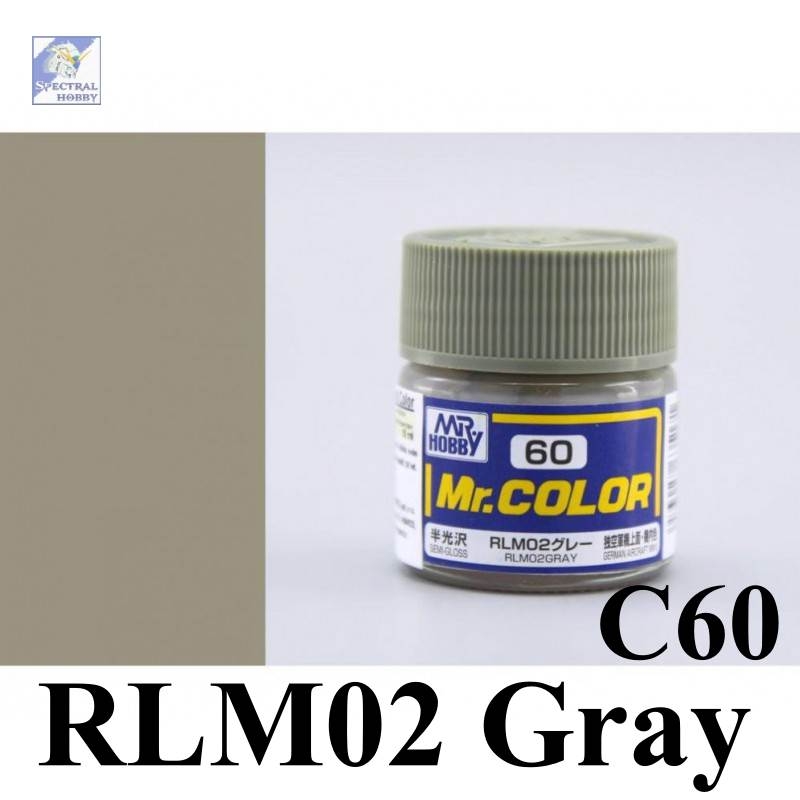 Sơn mô hình Mr.hobby color Gray series (các tông màu xám) paint lacquer C-series