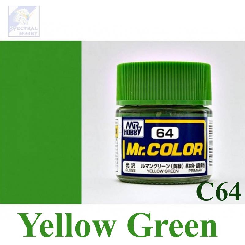 Sơn mô hình Mr.hobby color Green series (các tông màu xanh lá) paint lacquer C-series