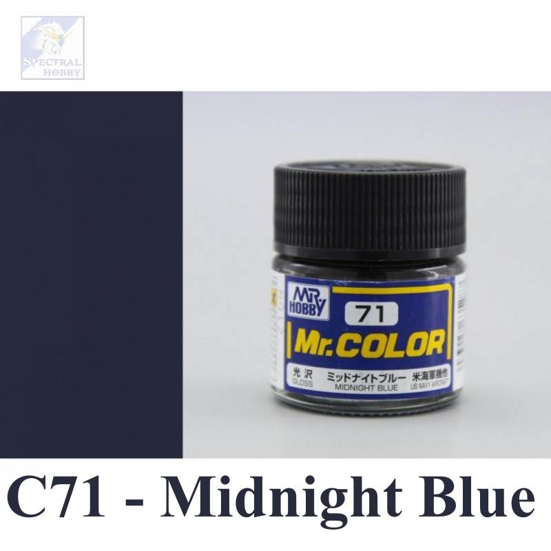 Sơn mô hình Mr.hobby color Blue series (các tông màu blue) paint lacquer C-series