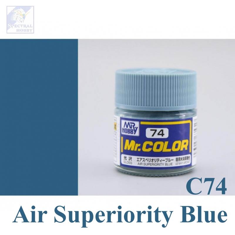 Sơn mô hình Mr.hobby color Blue series (các tông màu blue) paint lacquer C-series