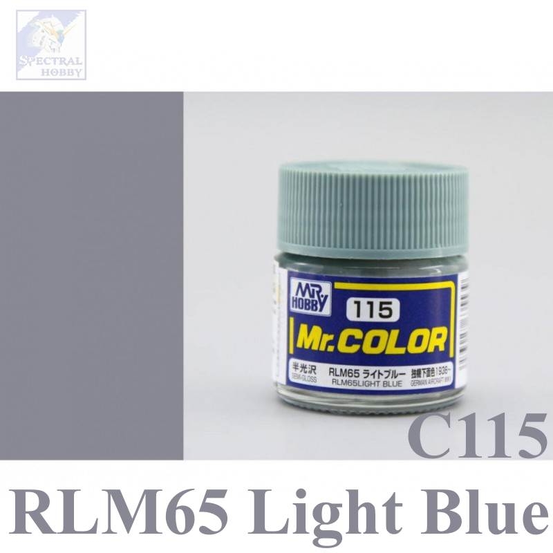 Sơn mô hình Mr.hobby color Blue series (các tông màu blue) paint lacquer C-series