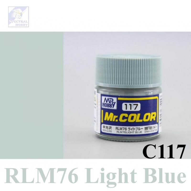 Sơn mô hình Mr.hobby color Blue series (các tông màu blue) paint lacquer C-series