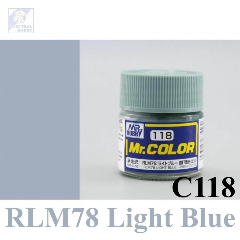 Sơn mô hình Mr.hobby color Blue series (các tông màu blue) paint lacquer C-series