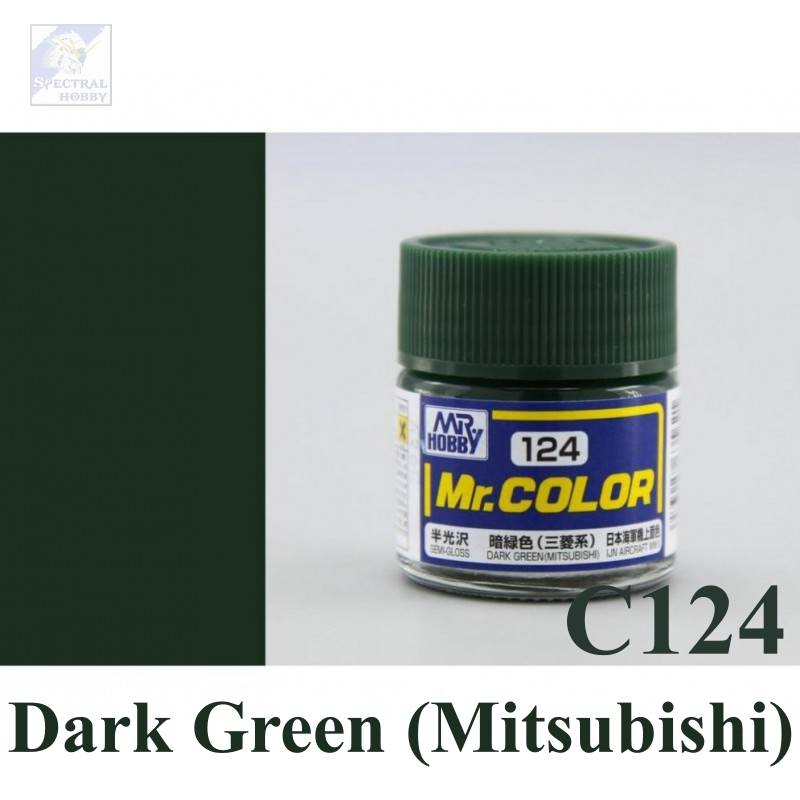 Sơn mô hình Mr.hobby color Green series (các tông màu xanh lá) paint lacquer C-series