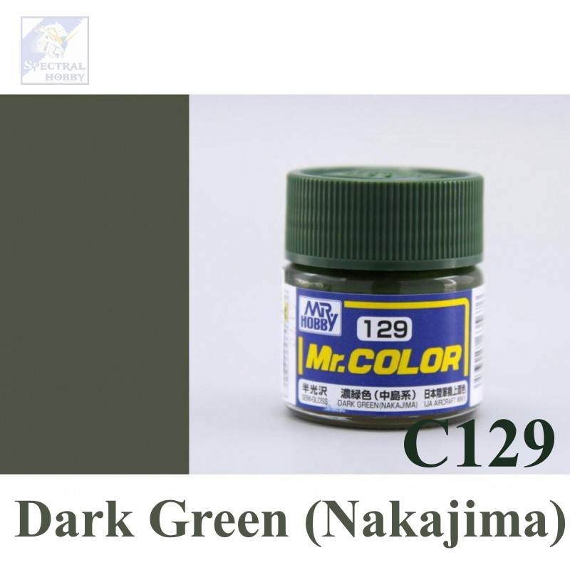Sơn mô hình Mr.hobby color Green series (các tông màu xanh lá) paint lacquer C-series