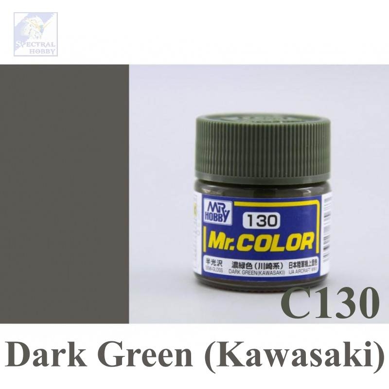 Sơn mô hình Mr.hobby color Green series (các tông màu xanh lá) paint lacquer C-series