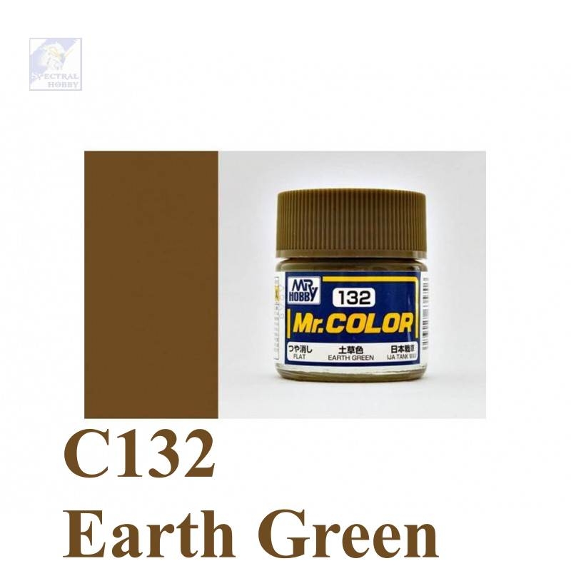 Sơn mô hình Mr.hobby color Green series (các tông màu xanh lá) paint lacquer C-series