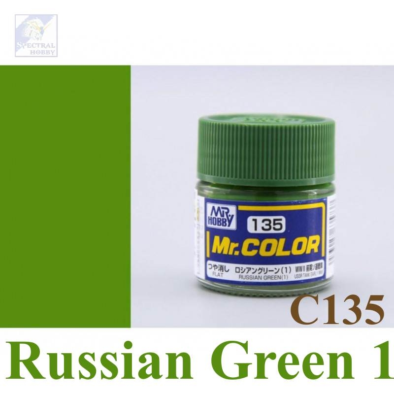 Sơn mô hình Mr.hobby color Green series (các tông màu xanh lá) paint lacquer C-series