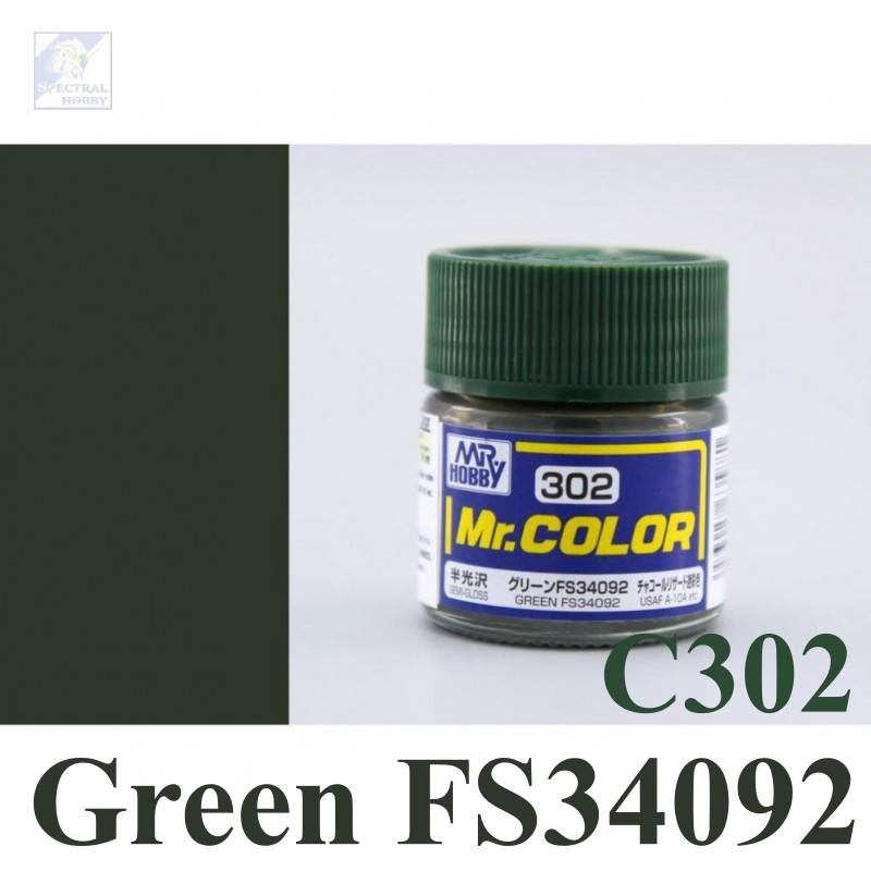 Sơn mô hình Mr.hobby color Green series (các tông màu xanh lá) paint lacquer C-series
