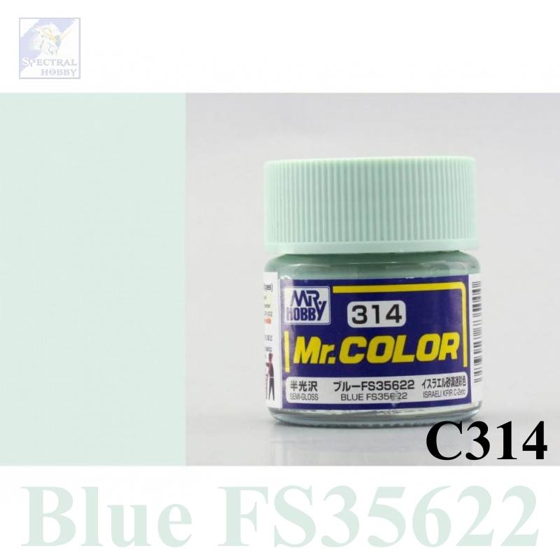 Sơn mô hình Mr.hobby color Blue series (các tông màu blue) paint lacquer C-series