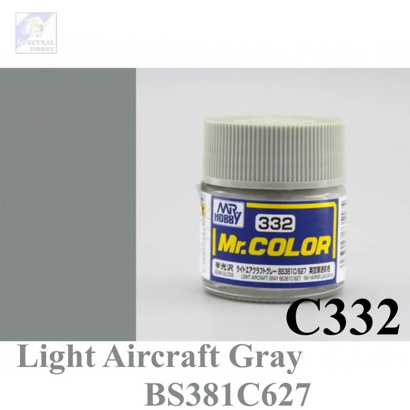 Sơn mô hình Mr.hobby color Gray series (các tông màu xám) paint lacquer C-series