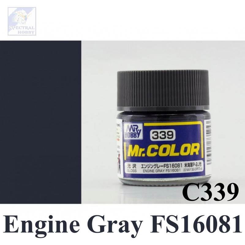 Sơn mô hình Mr.hobby color Gray series (các tông màu xám) paint lacquer C-series