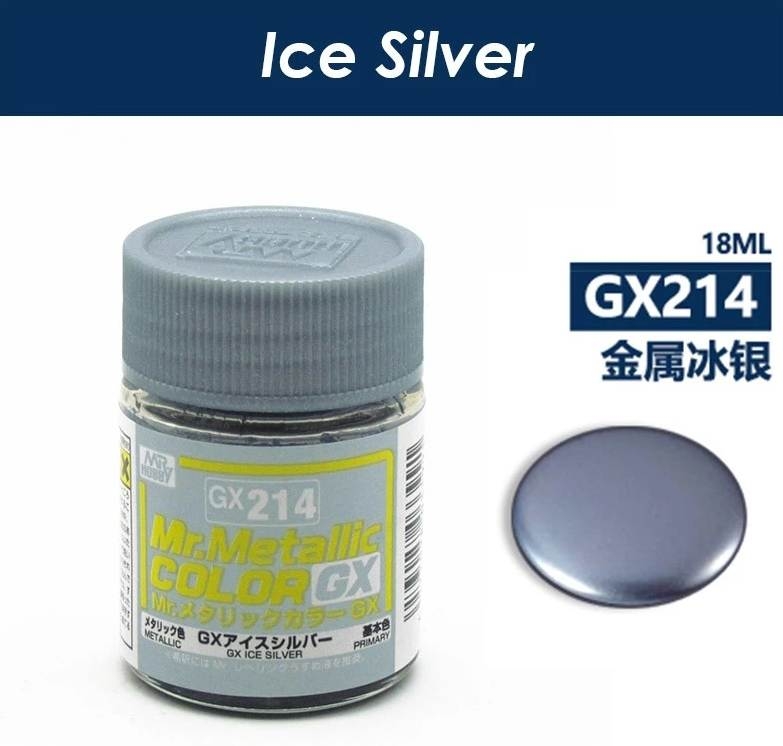 Sơn mô hình mr.hobby GX metallic color lacquer series - red black yellow gold blue green silver