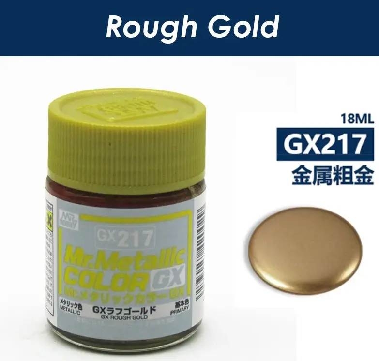Sơn mô hình mr.hobby GX metallic color lacquer series - red black yellow gold blue green silver