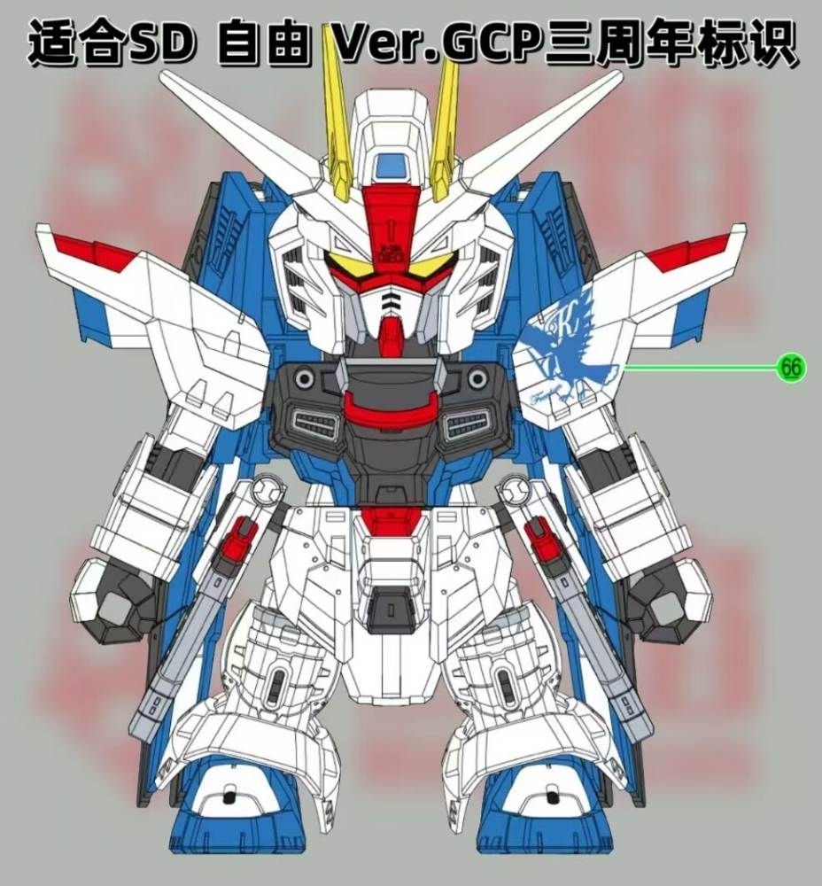 Decal nước FM/RG/SD Freedom ver.GCP 3rd