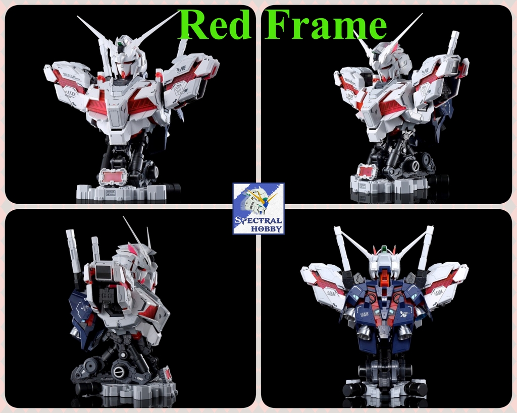 Mô hình lắp ghép 1/35 Head Burst Unicorn red / green frame