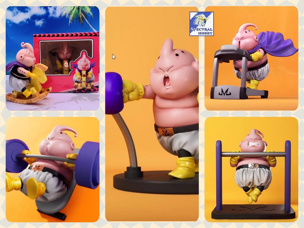 Mô hình tĩnh DRAGON BALL Fitness Vegeta Ca Đíc CHIBI CUTE các loại Statue Figure handmade