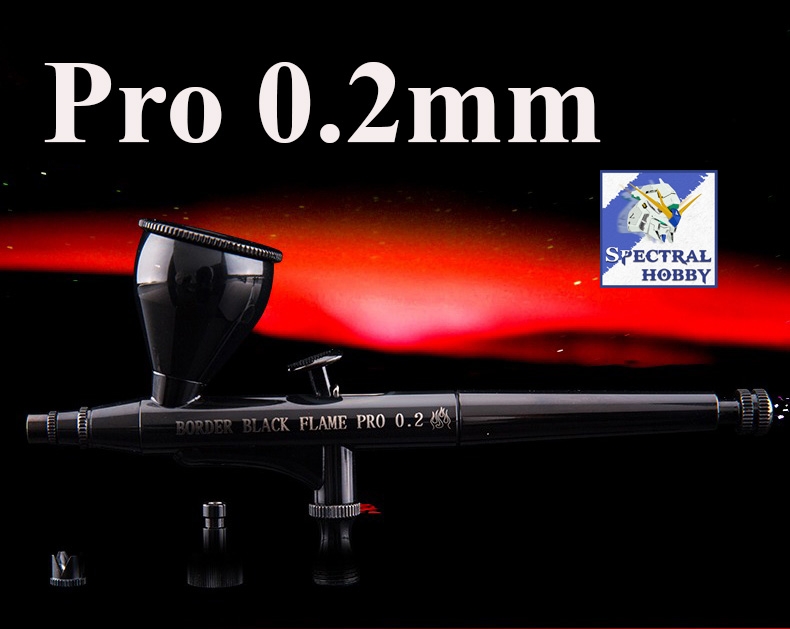 Bút sơn mô hình BORDER BLACK FRAME Pro 0.2mm 0.3mm 0.5mm Pen Airbrush