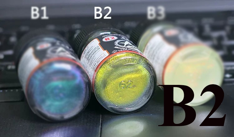 Sơn mô hình Sunin cao cấp đổi màu paitn Chameleon B1 B2 B3 shift color lacquer