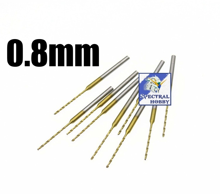 Dụng cụ mũi khoan tốc độ cao Titanium 0.8 - 2.0mm PCD high speed steel twist drill 2.35mm