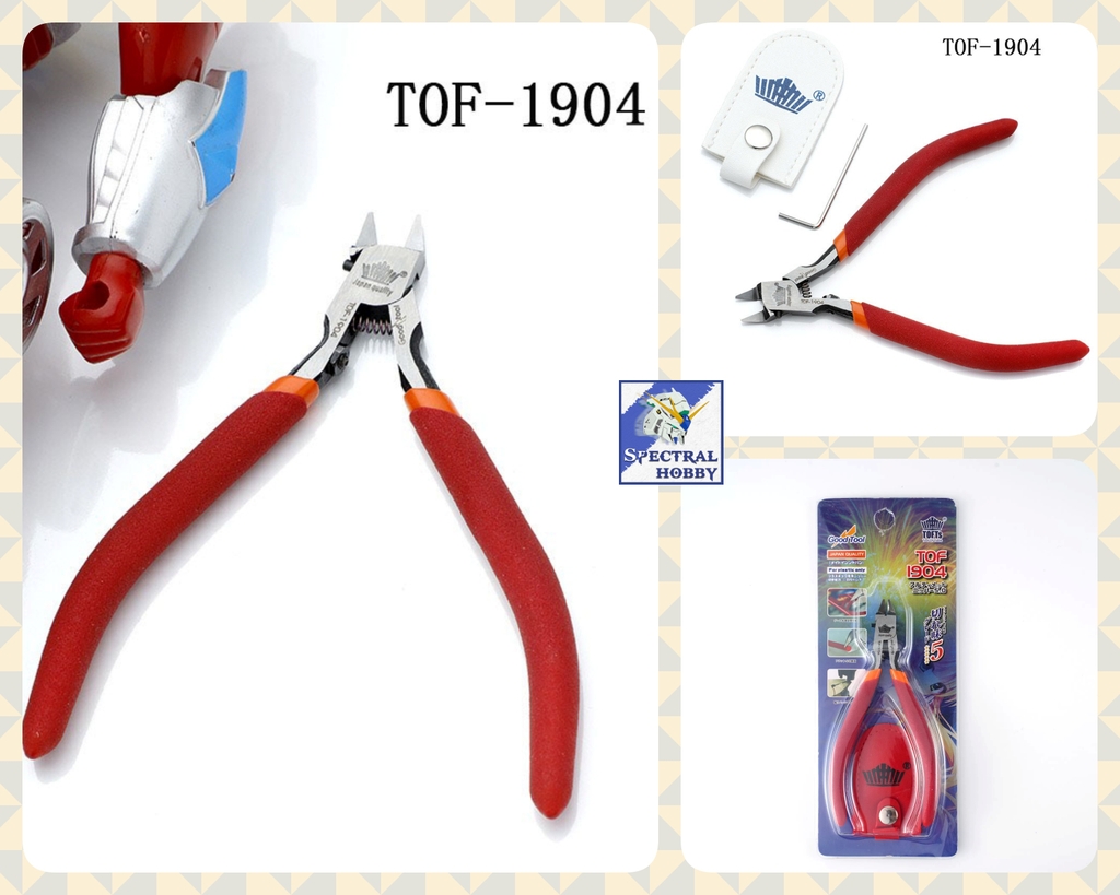 Dụng cụ kìm cắt mô hình TOF1901 - 1904 ultra thin single blade godhand quality SPN120 Tool hobby