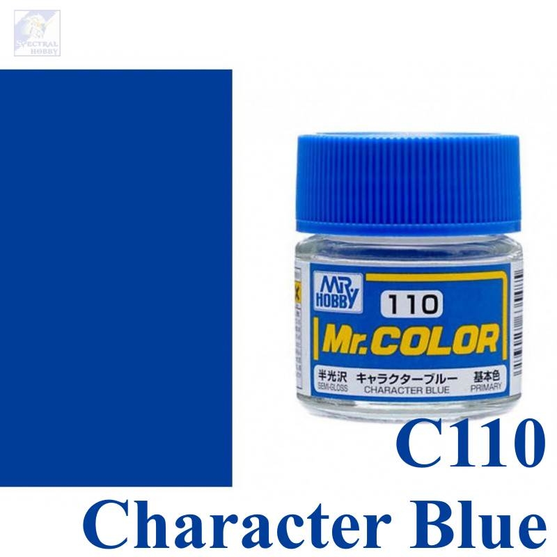 Sơn mô hình Mr.hobby color Blue series (các tông màu blue) paint lacquer C-series