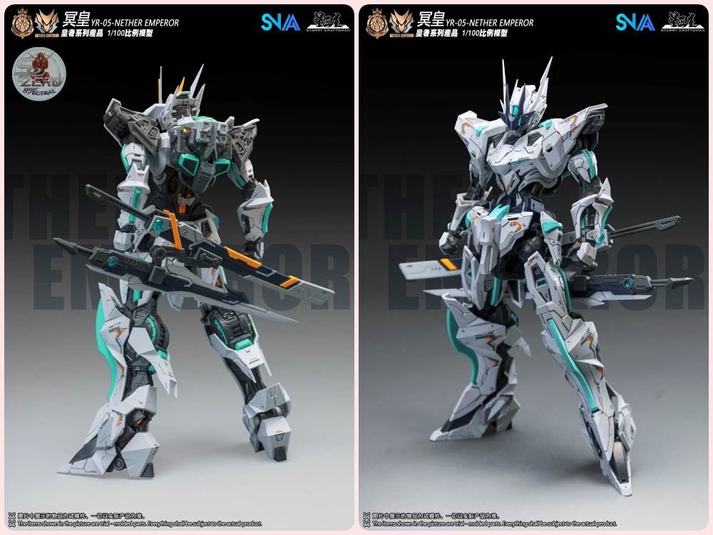 Mô hình lắp ráp SNAA 1/100 YR-05 NETHER EMPEROR