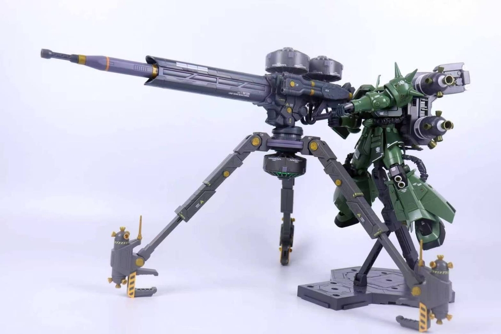 Mô hình lắp ráp MG 1/100 Zaku II Big Gun Thunderbolt Ver ZG003 Leien Model