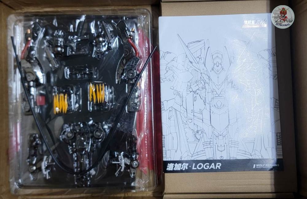 Mô hình lắp ráp PG 1/60 Barbatos Lupus Rex metal frame WOLF REMAINS Model LOGAR