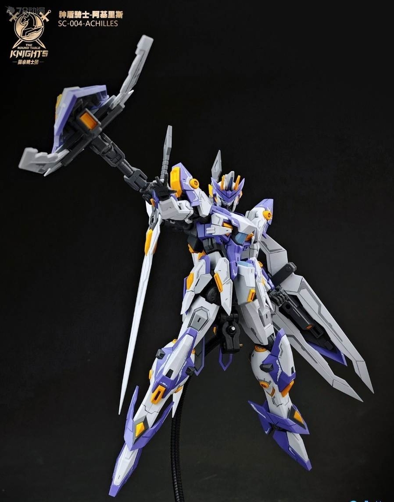 Mô hình lắp ráp Aegis Knight Achilles SC004 BE 1/144 SNAA model Round Table Knights