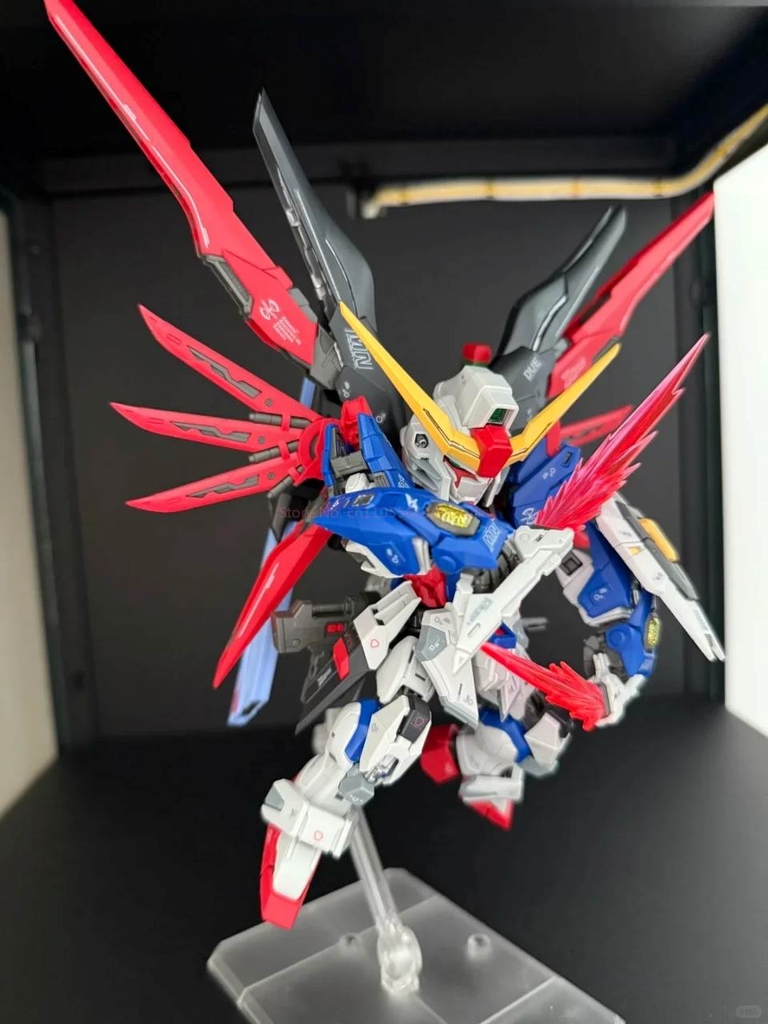 Mô hình lắp ráp SUPA MGSD Destiny Gundam + Zeus Silhouette