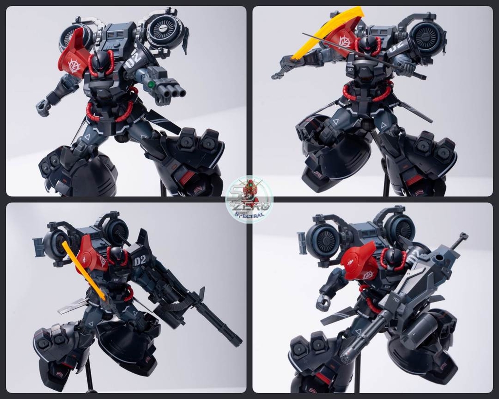 Mô hình lắp ráp HG 1/144 GOUF FLIGHT TYPE Tiger - Gravitation model