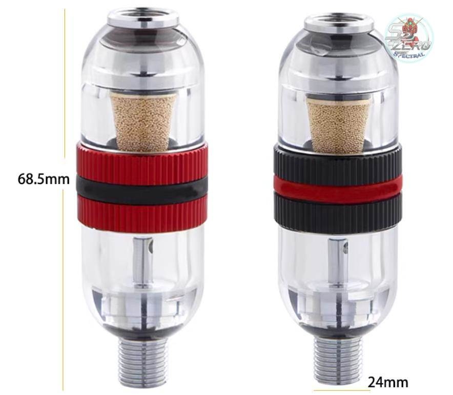Lọc nước mini cao cấp AG01 cho bút sơn airbrush size 1/8 Dobule Filter Air and Water