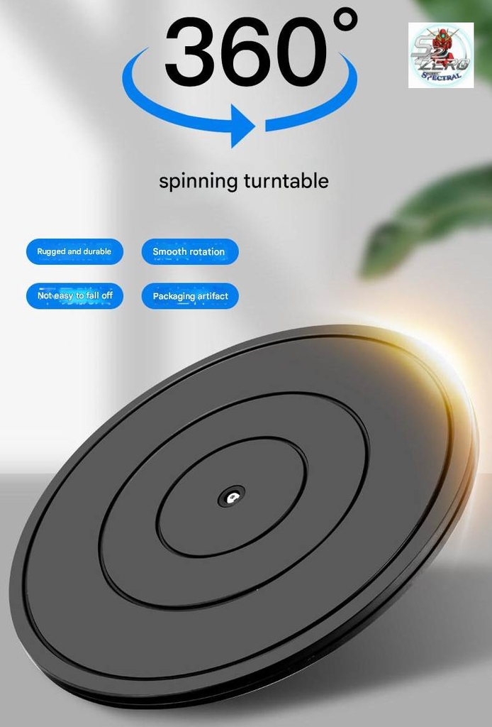 Đế bàn base xoay 40cm hơn 50kg, tải tới 100kg Model Turntable rotating platform Base