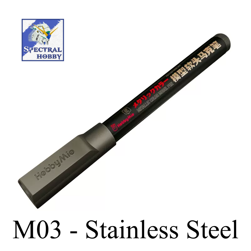 Bút sơn mô hình Metallic color gundam marker pen Hobby Mio