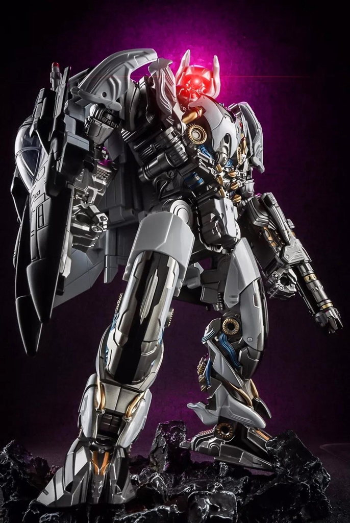 Mô hình Transformer Alloy Ares Nitrogen Zeus HMK02 LS01S Black Mamba