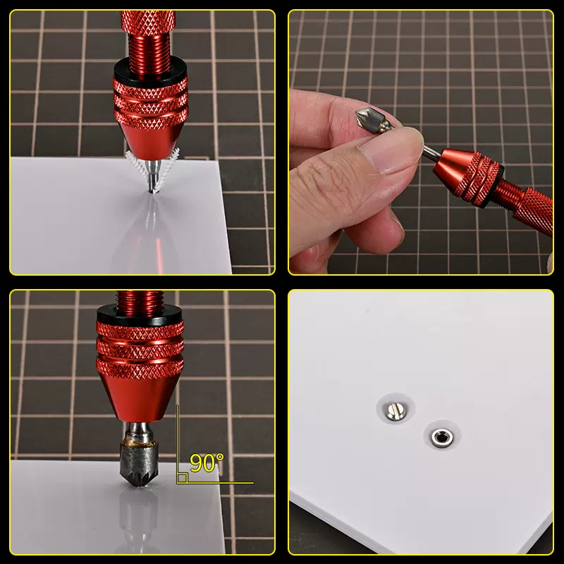 Dụng cụ mũi khoan vát lỗ tròn loe Lazy ROUND HOLE C SIDE 60°/90° CHAMFER REAMER DRILL