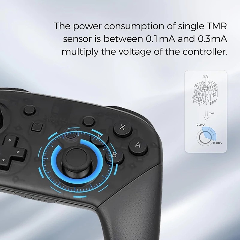 Cần điều khiển chống trôi điện từ  AKNES × HALLPI TMR magnetic resistance Hall effect joystick PS4/PS5/XBOX