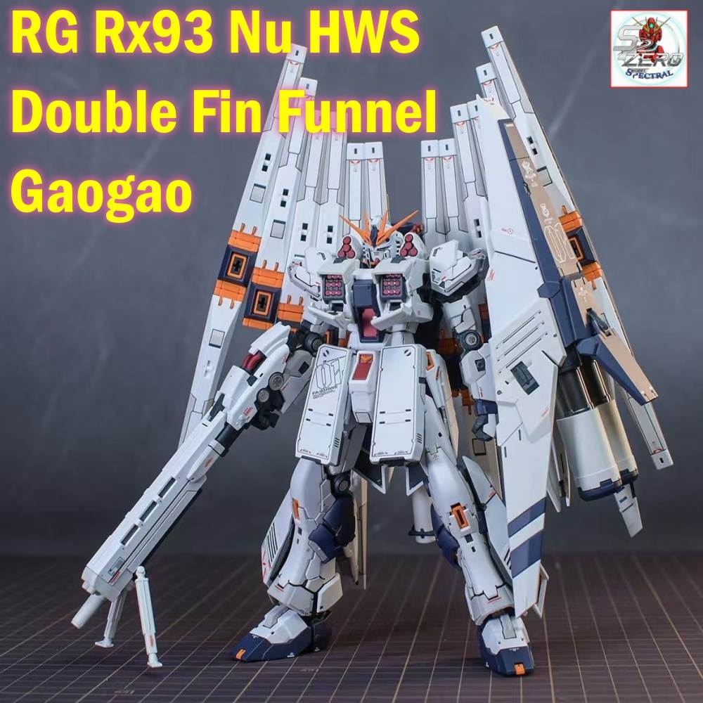 Mô hình lắp ráp RG 1/144 Rx93 Nu gundam HWS double fin funnel - Gaogao model