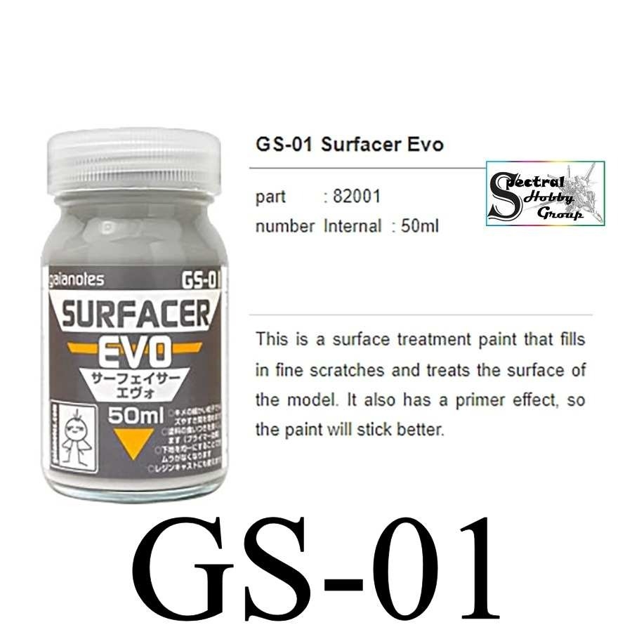 Sơn mô hình Gaia Surfacer EVO series lacquer paint color