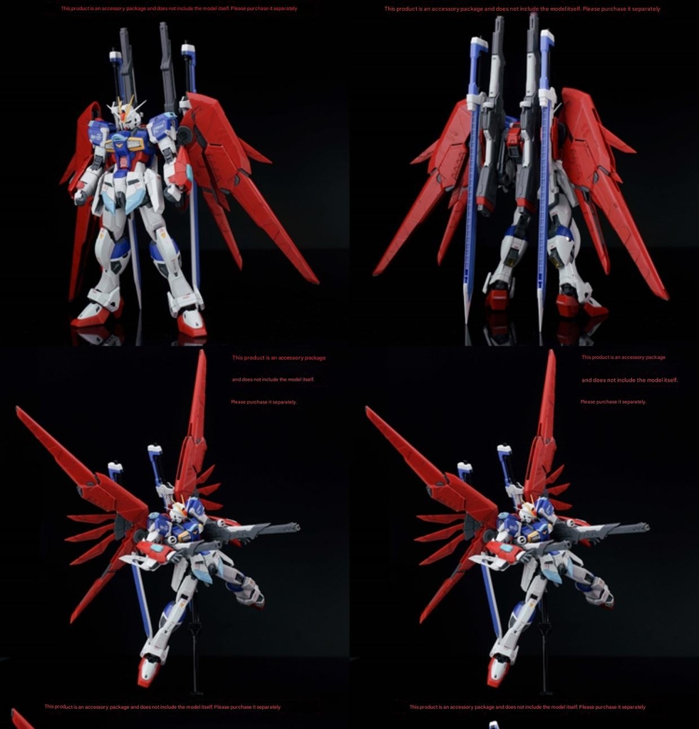 Phụ kiện mô hình Backpack Destiny Impulse cho RG/HG gundam series - EW model