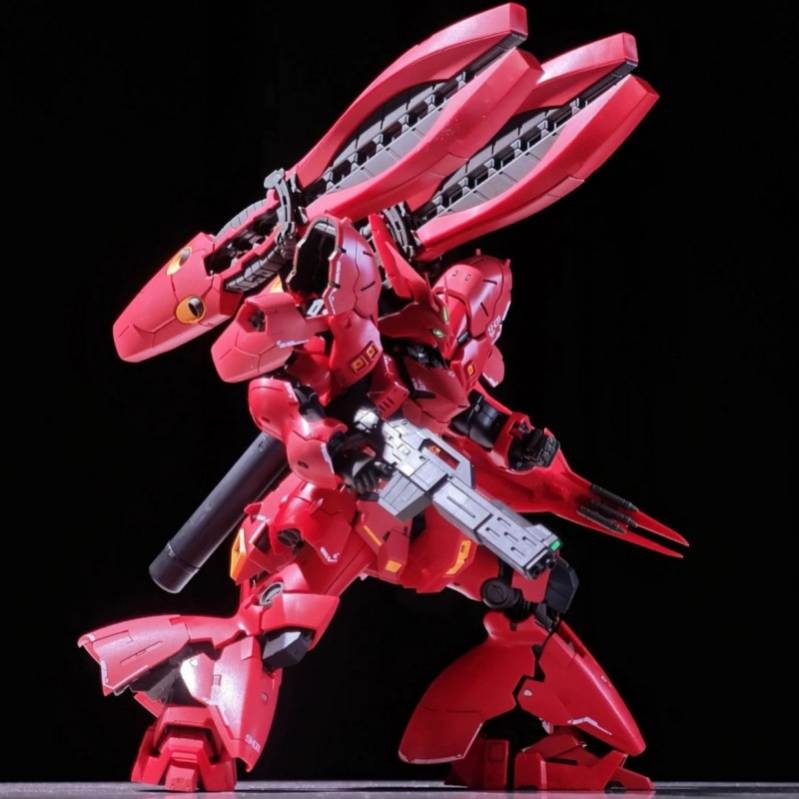 Mô hình lắp ráp RG 1/144 Sazabi Gundam Fukuoka MSN-04FF Double Horn - Gaogao model