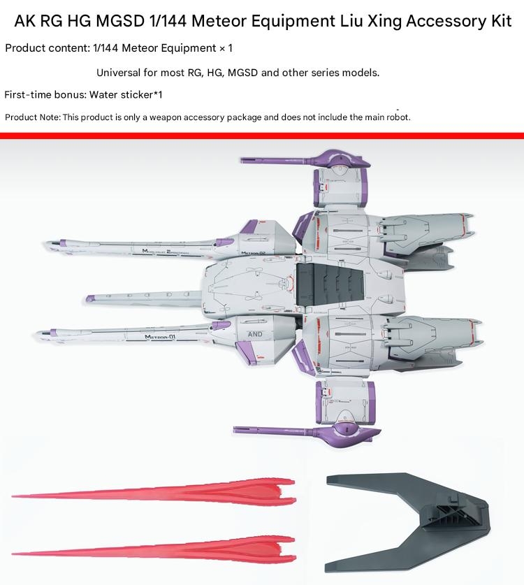 Mô hình lắp ráp Meteor Unit Flight cho MGSD HG RG - AK model